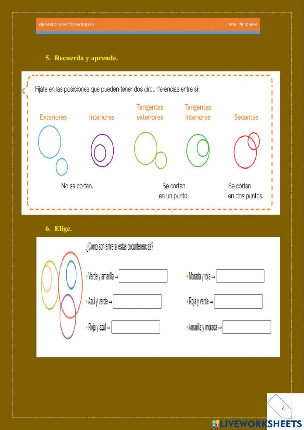 Geometría. Ficha 7.