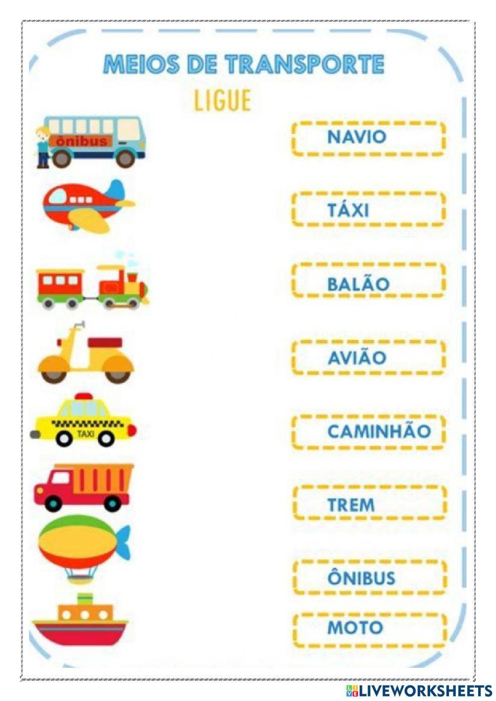Tipos de transporte Tipos de transporte