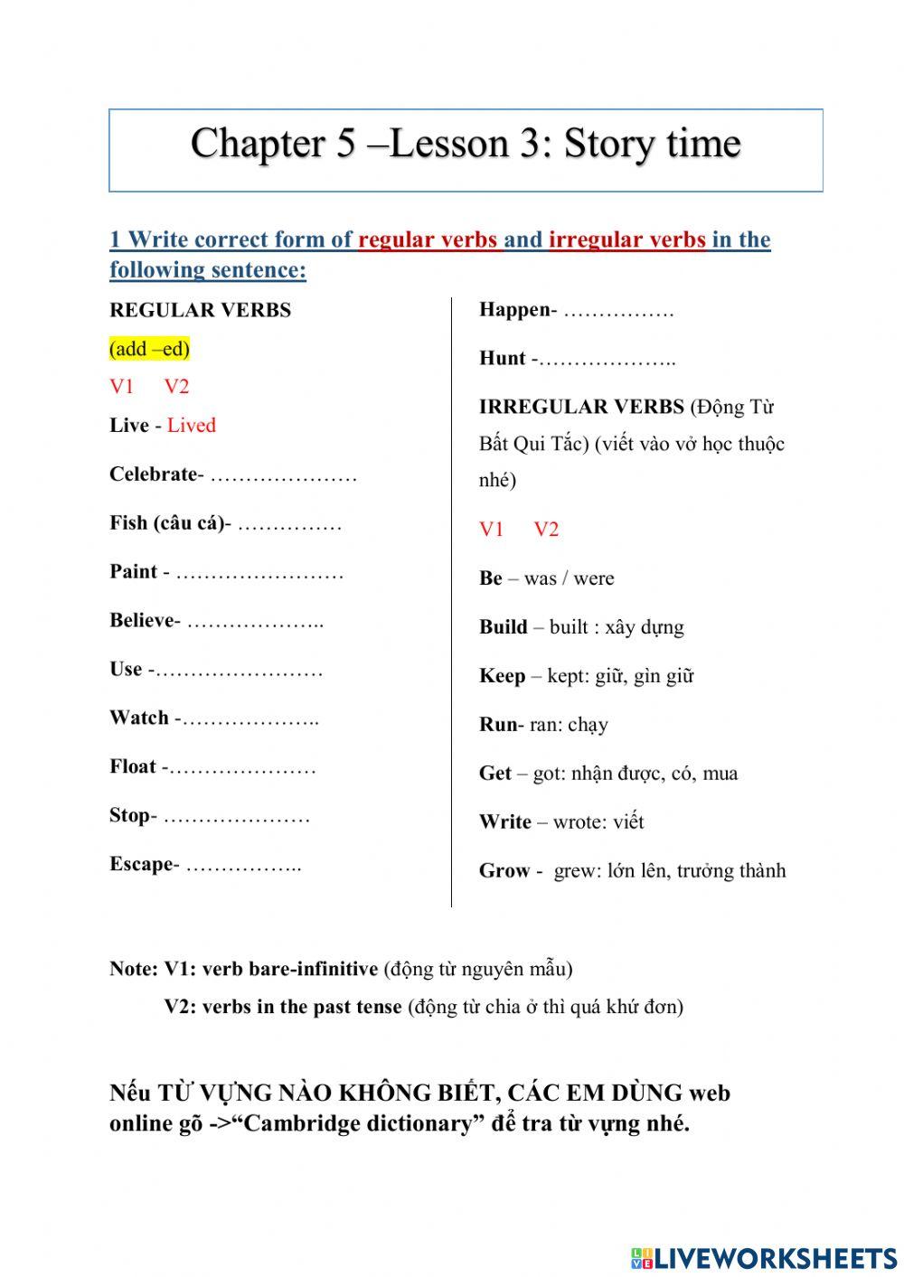 Journey into the Past