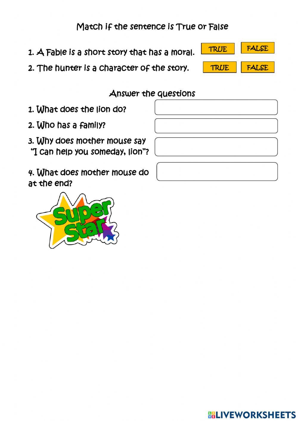 The Lion and the Mouse