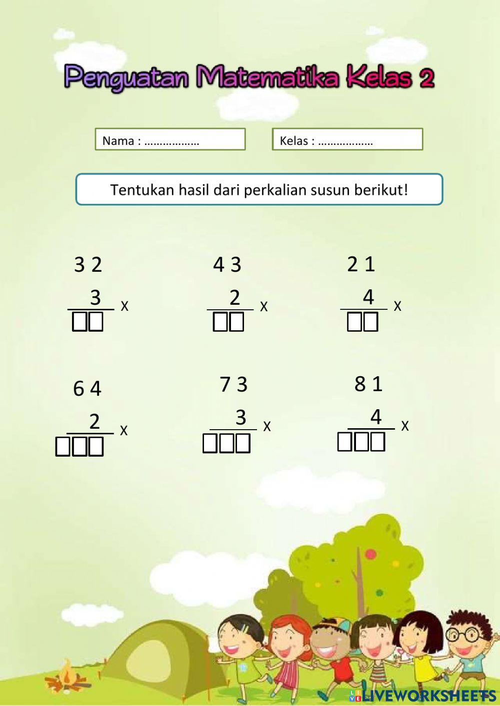 Perkalian Susun Perkalian Susun