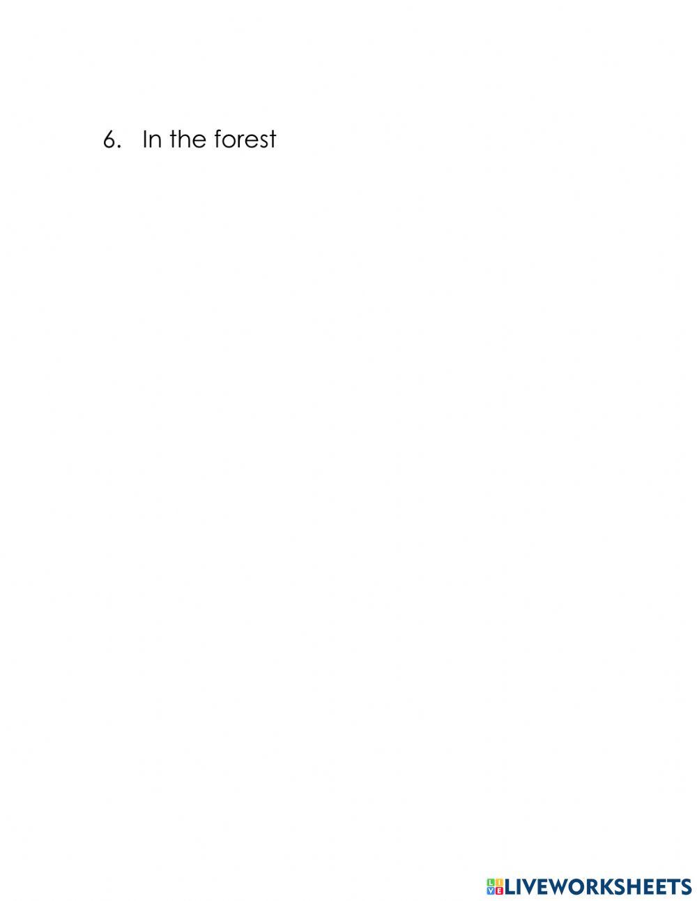 Grade 3 Listening - Speaking Homework Sheet