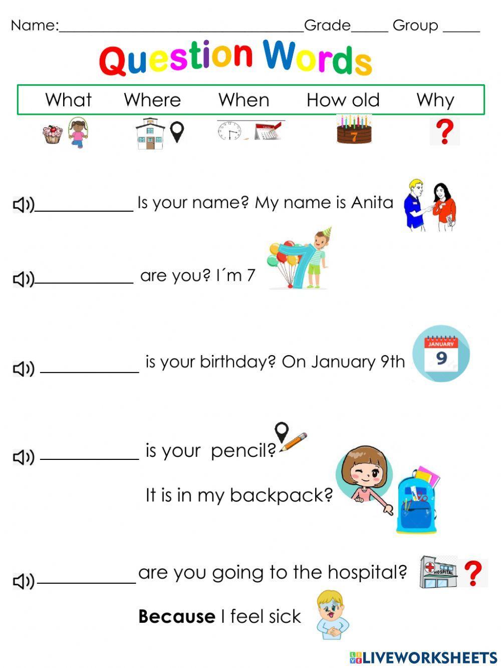 Wh Questions Worksheet For Kindergarten And Pin On Fe vrogue co Wh Questions Worksheet For Kindergarten And Pin On Fe vrogue co