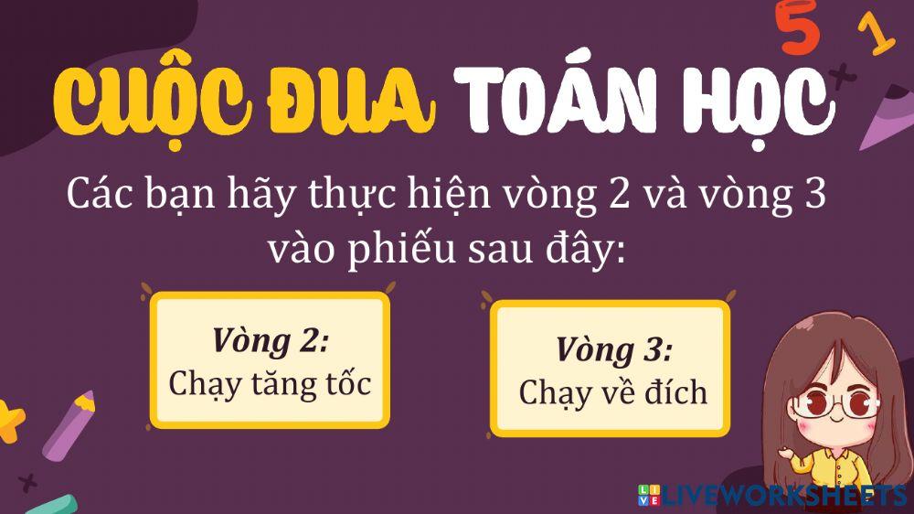 Cuộc đua toán học Cuộc đua toán học