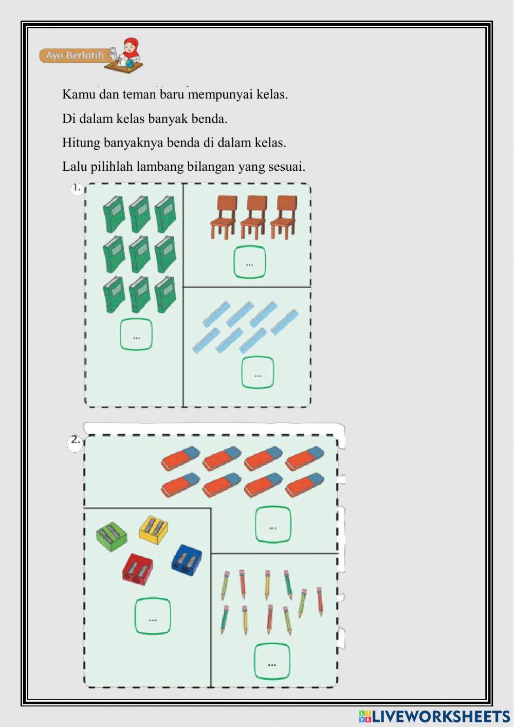 LKPD Sub Tema 1 Kelas 1