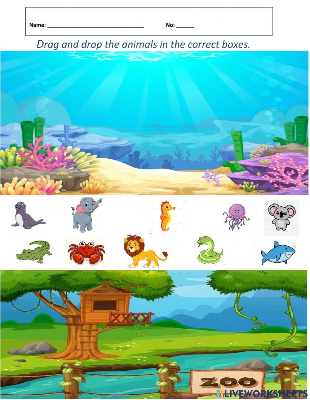 zoo-and-sea-animals-online-exercise-for-live-worksheets
