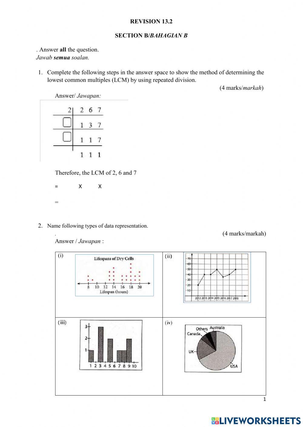 Revision 13.2 form 3 section B