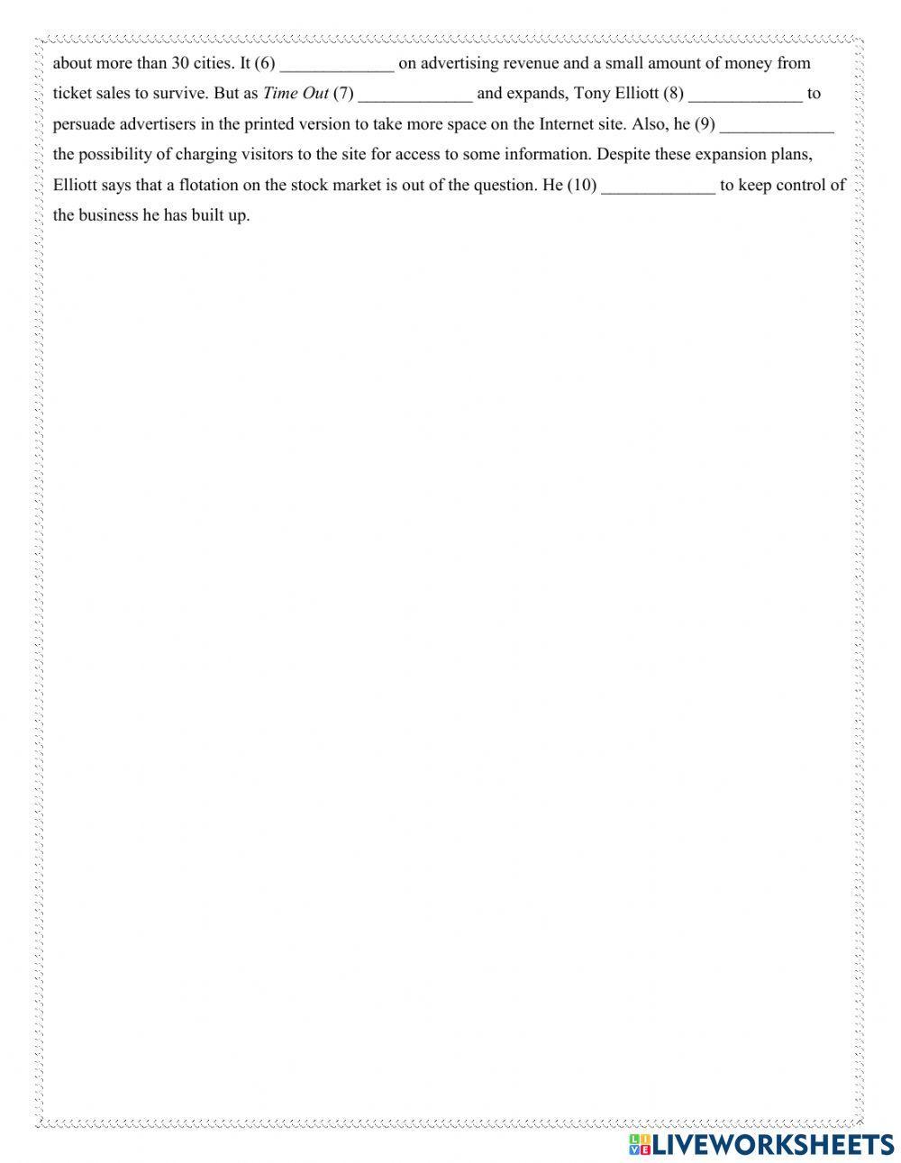 Present simple or continuous