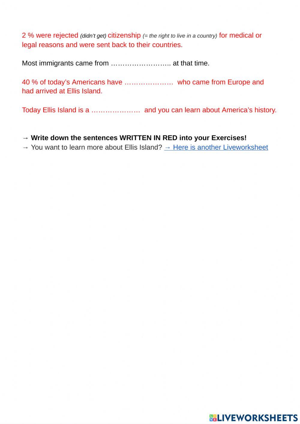 Ellis Island - American History