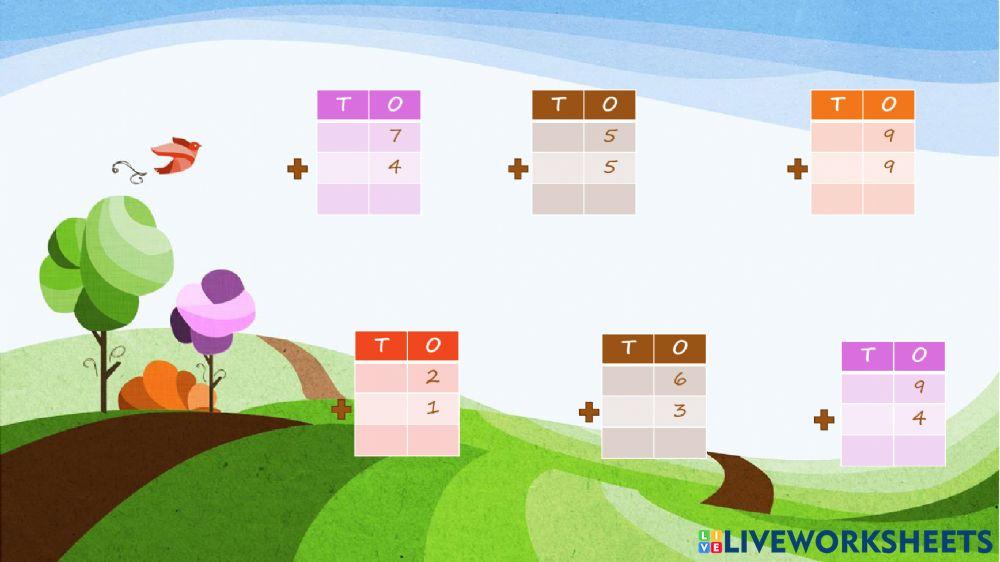 Maths sum online exercise for live worksheets