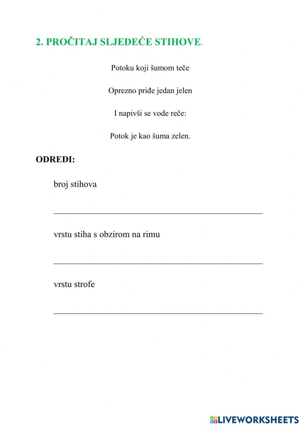 Ponavljanje za ispit iz književnosti - 5.