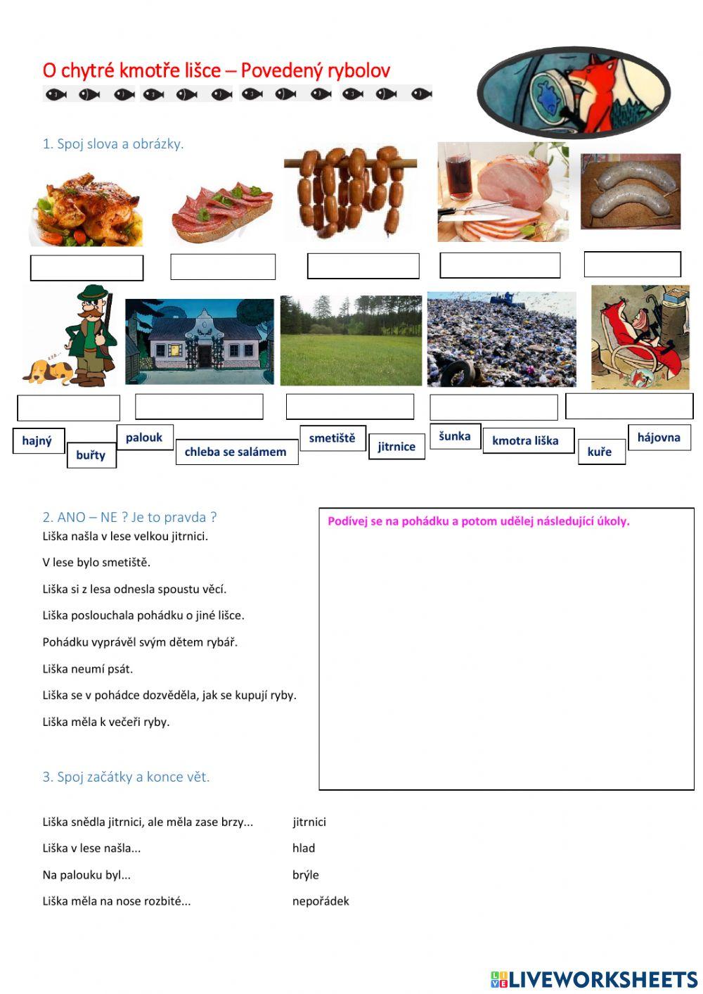 O chytré kmotře lišce - Povedený rybolov