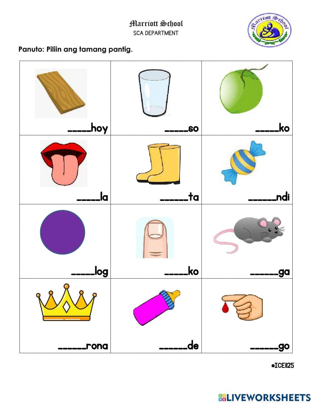 1665990 Pantig Bb Dd At Kk Eunice LiveWorksheets 1665990-pantig-bb-dd-at-kk-eunice-liveworksheets