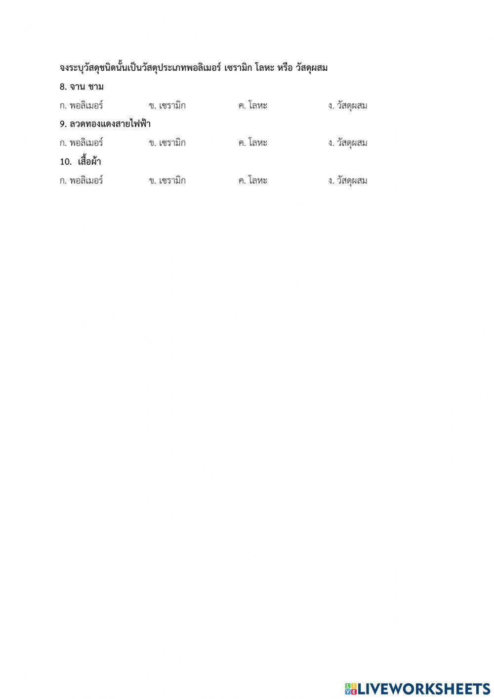 วัสดุรอบตัว