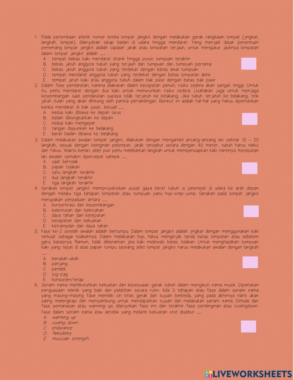 LKPD PJOK LatSo-1 PAS XII