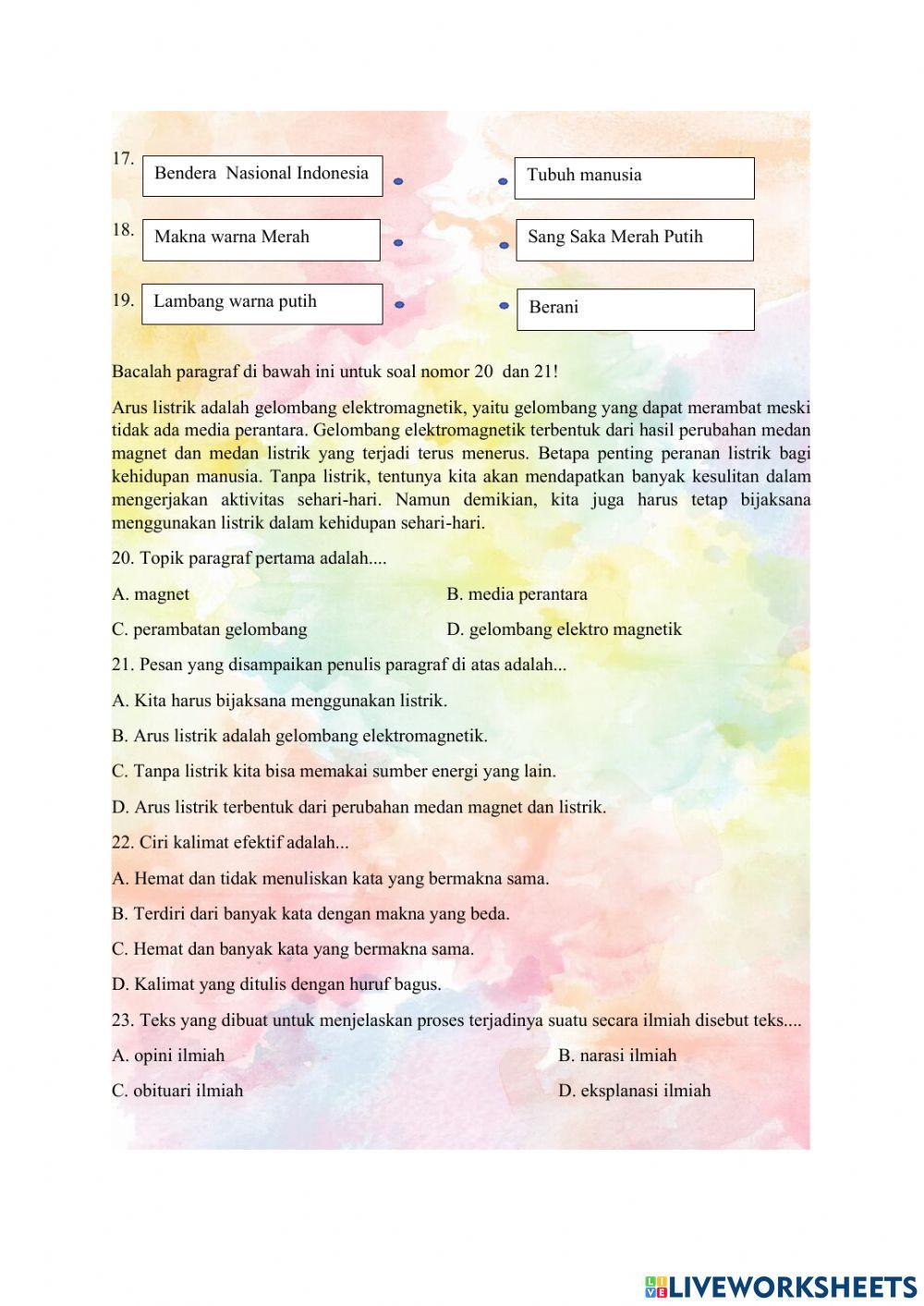 PAS Bahasa Indonesia