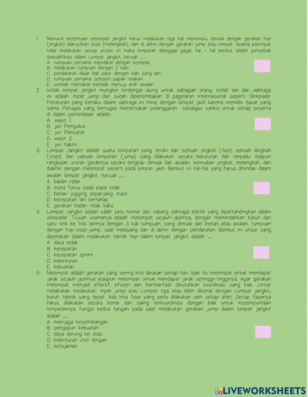 LKPD PJOK LatSo-2 PAS XII