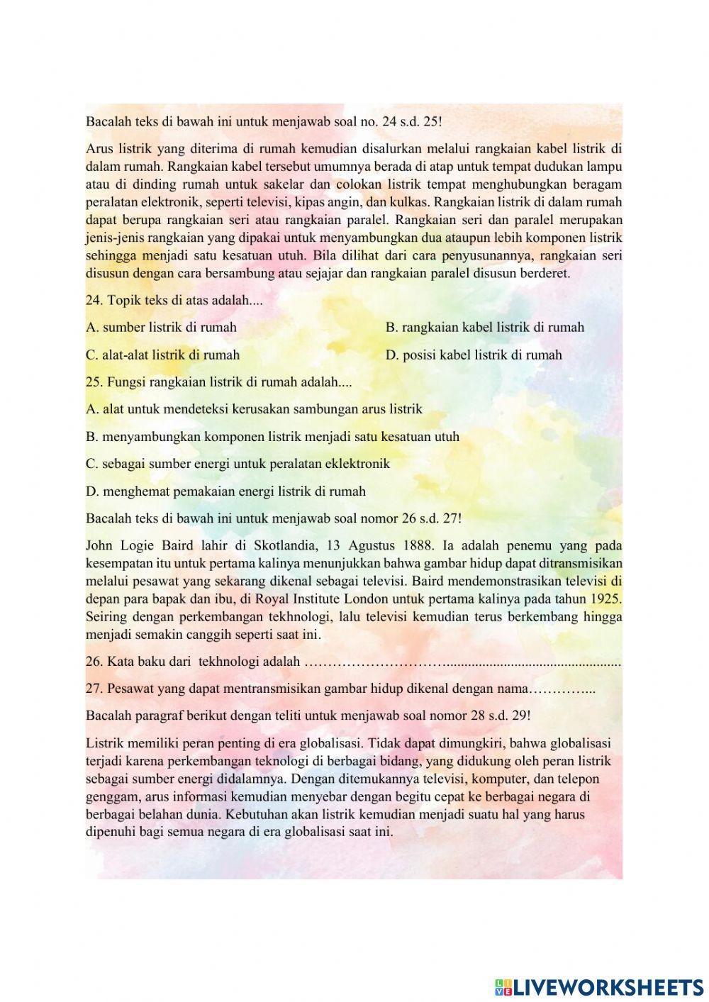 PAS Bahasa Indonesia