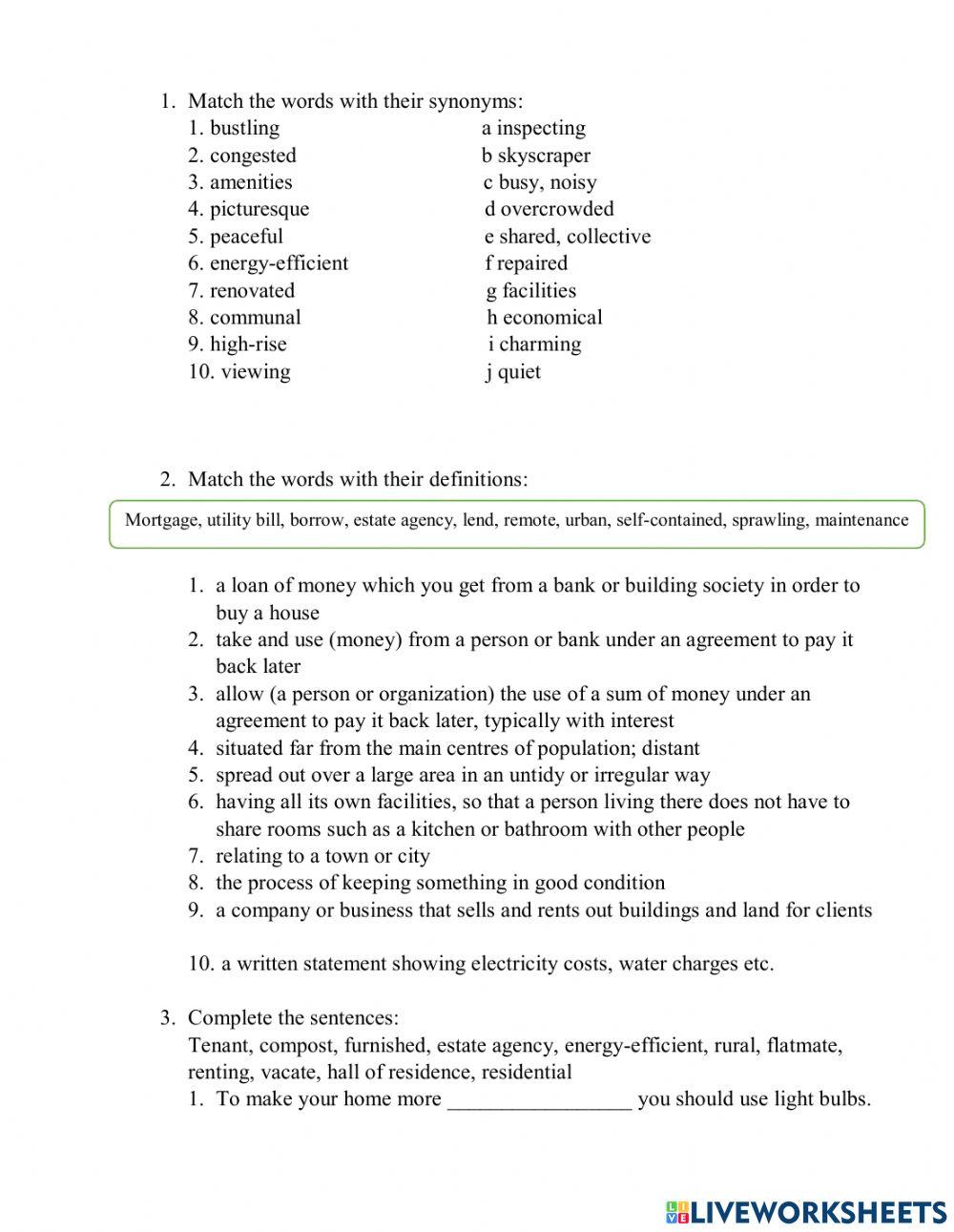OET2 unit3 progress test