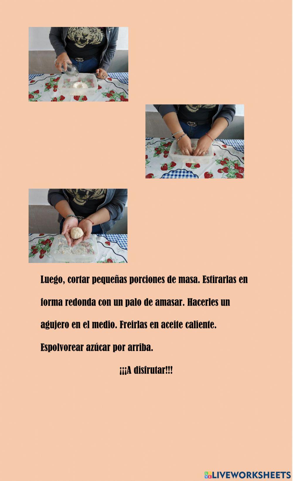 Cocinando tortas fritas parte 2