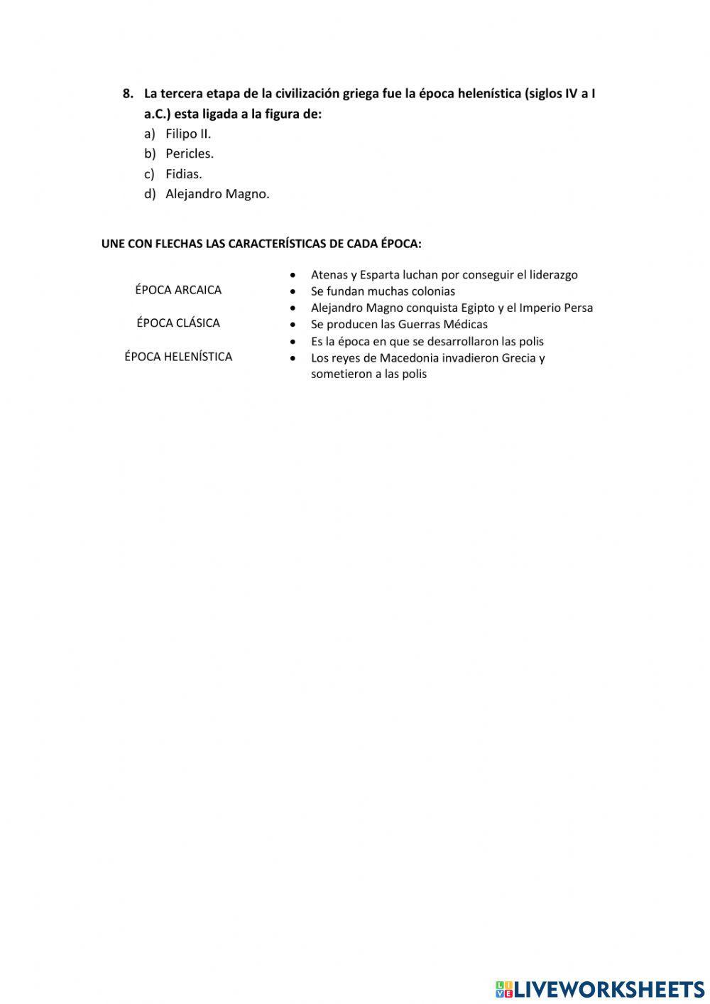 La Civilización Griega