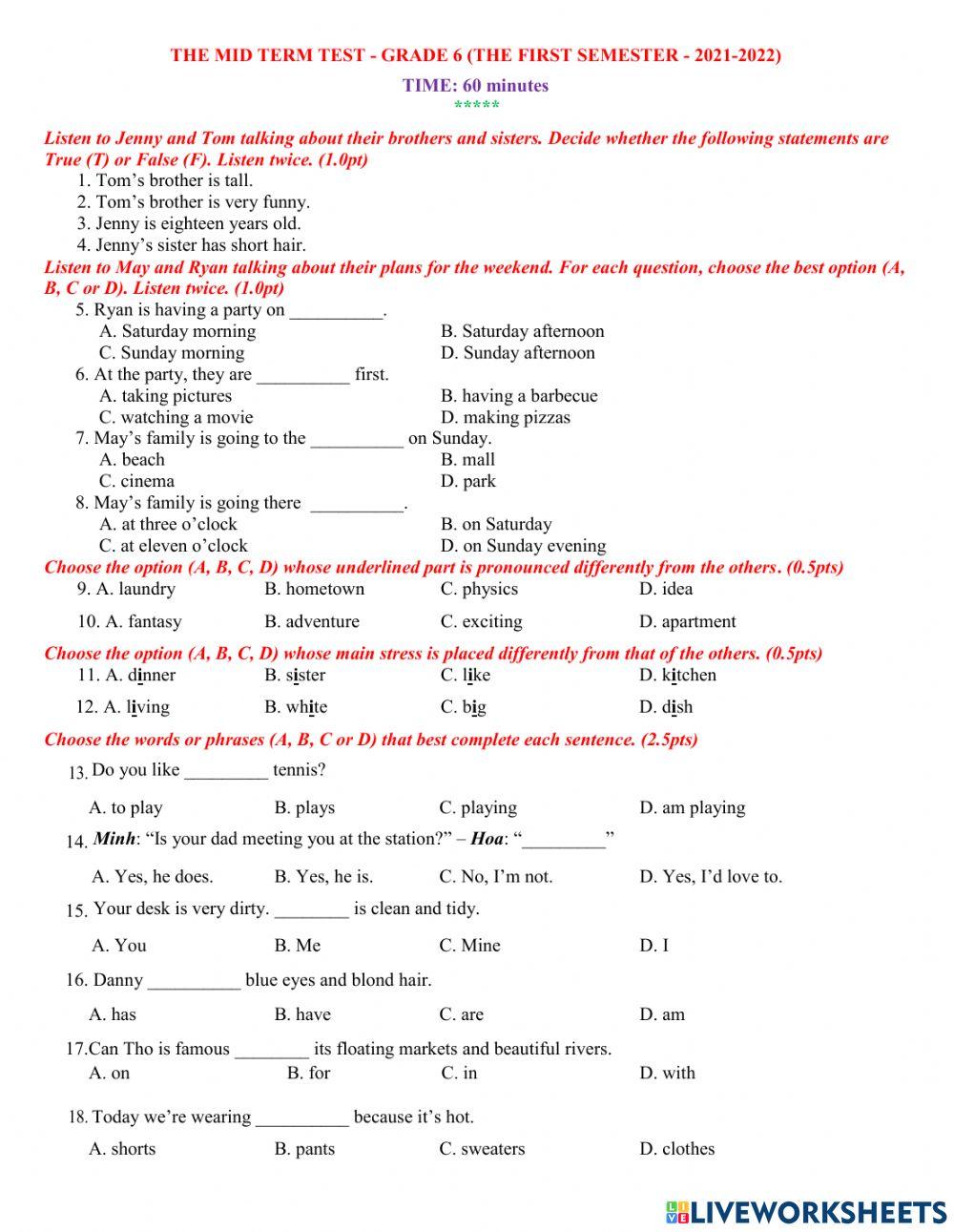 Ktgk1-ilearn-grade 6