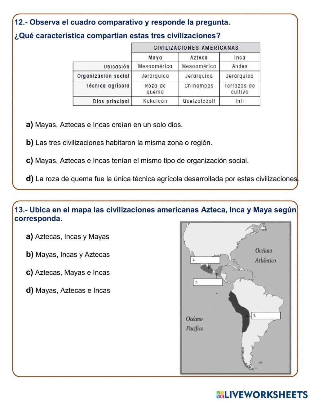 Evaluación Final  - Historia y Geografía