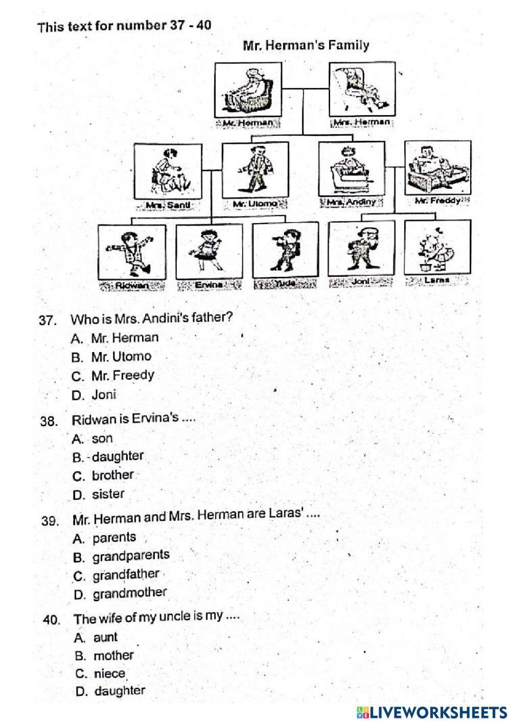 PAS Bhs Inggris Kelas 4