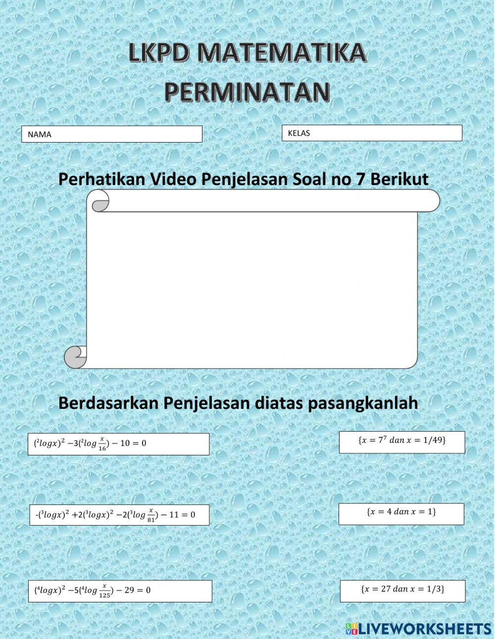Matematika perminatan