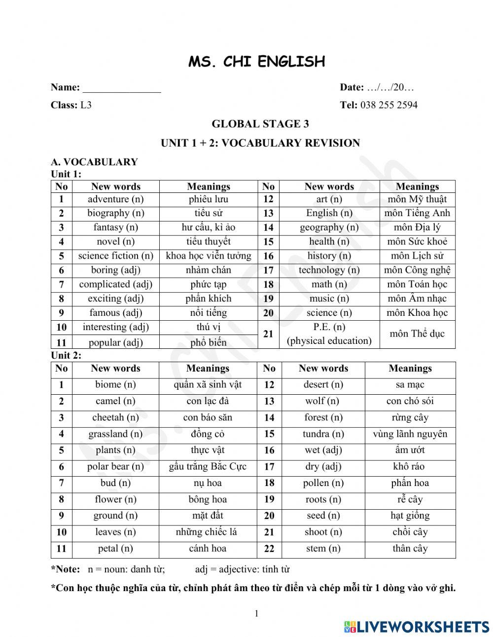 22.11.21-L3-U12-Vocabulary-Revision