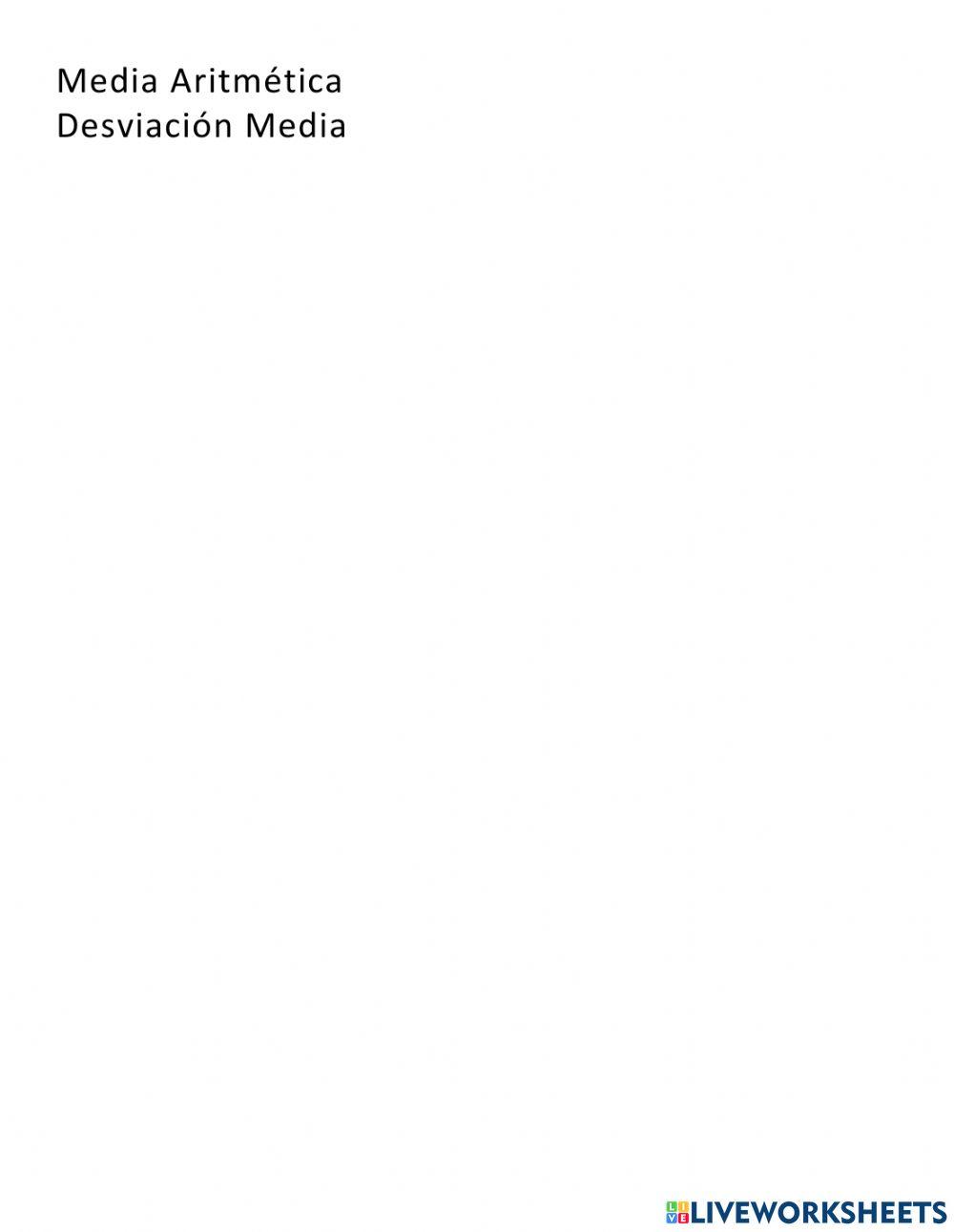 Desviación media