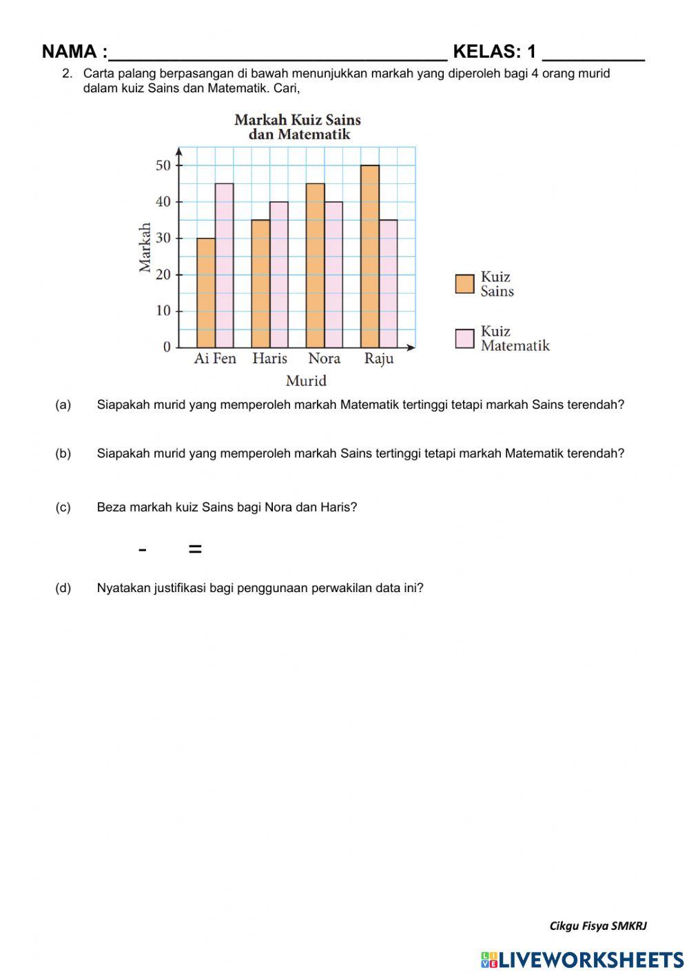 Pengendalian data-CARTA PALANG BERPASANGAN