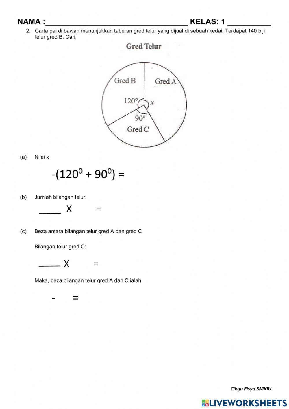Pengendalian data - carta pai