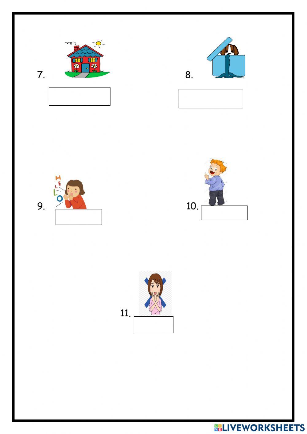 Week 8 Sight Words and Short E