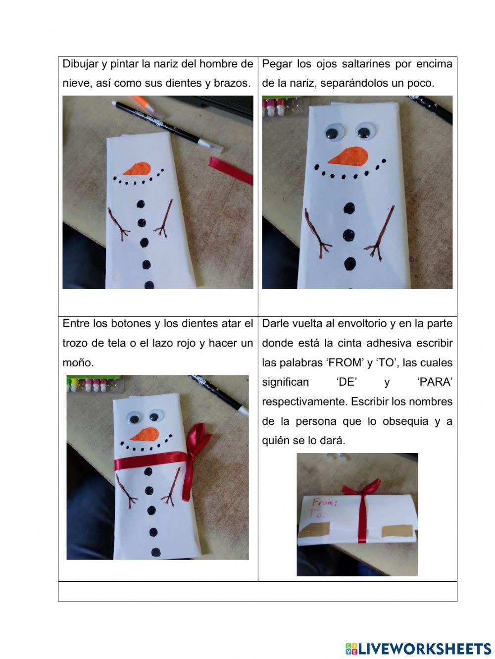 Envoltorio navideño