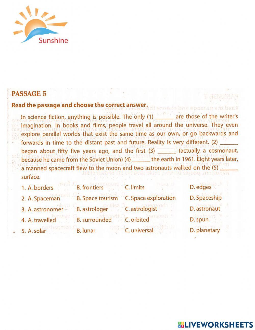 THPT Trắc nghiệm khách quan - reading 2