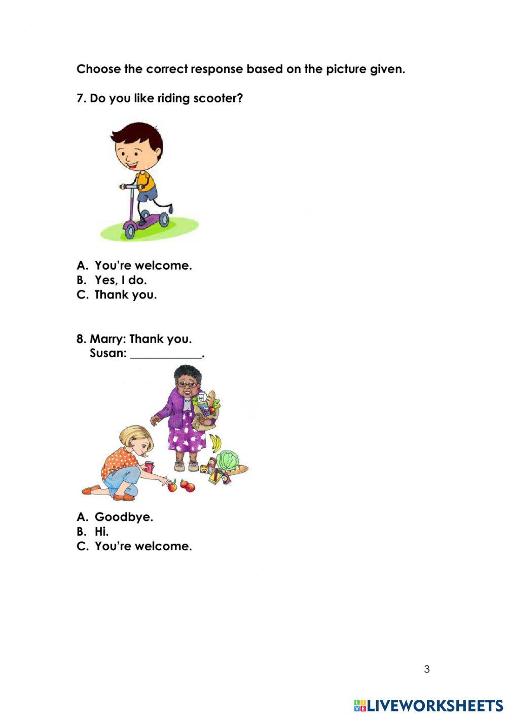 Pentaksiran Sumatif English Year 2 2021