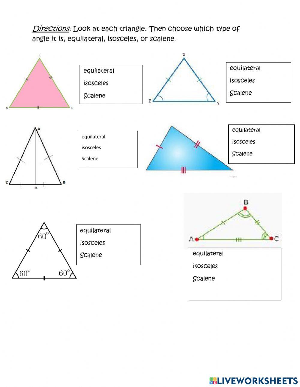 Triangles P6 Triangles P6