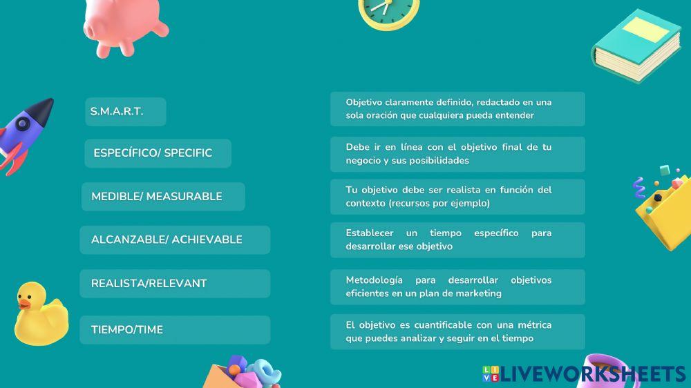 Objetivos smart