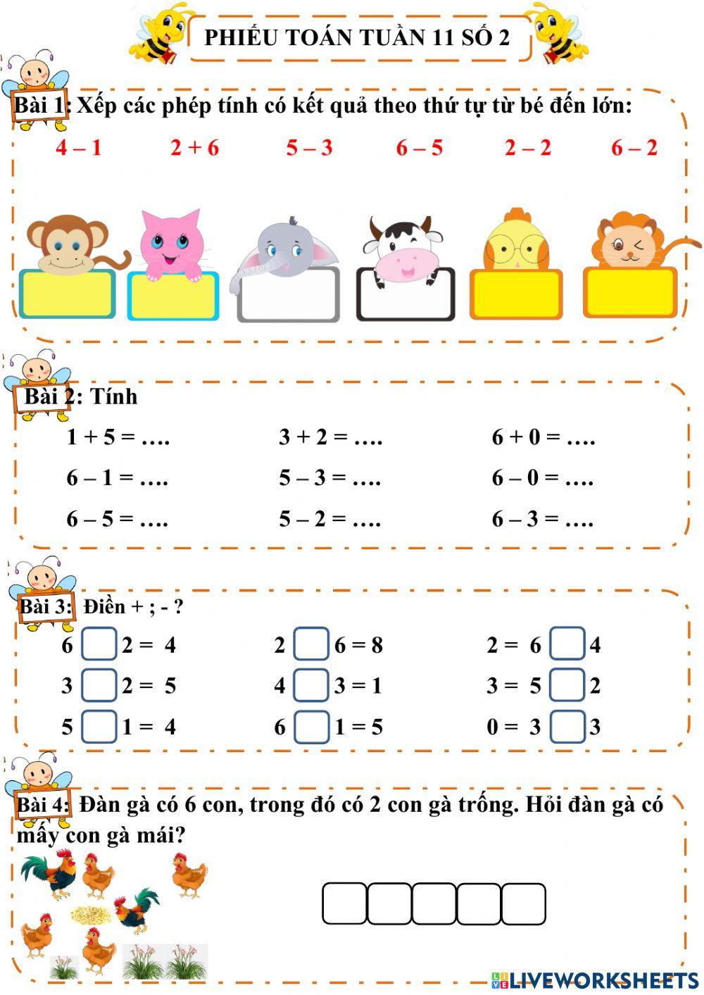 Toán tuần 11 số 2