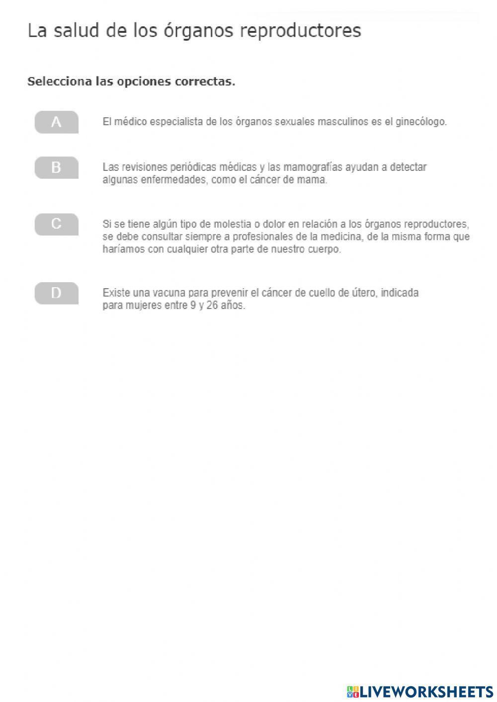 Repaso del aparato reproductor humano