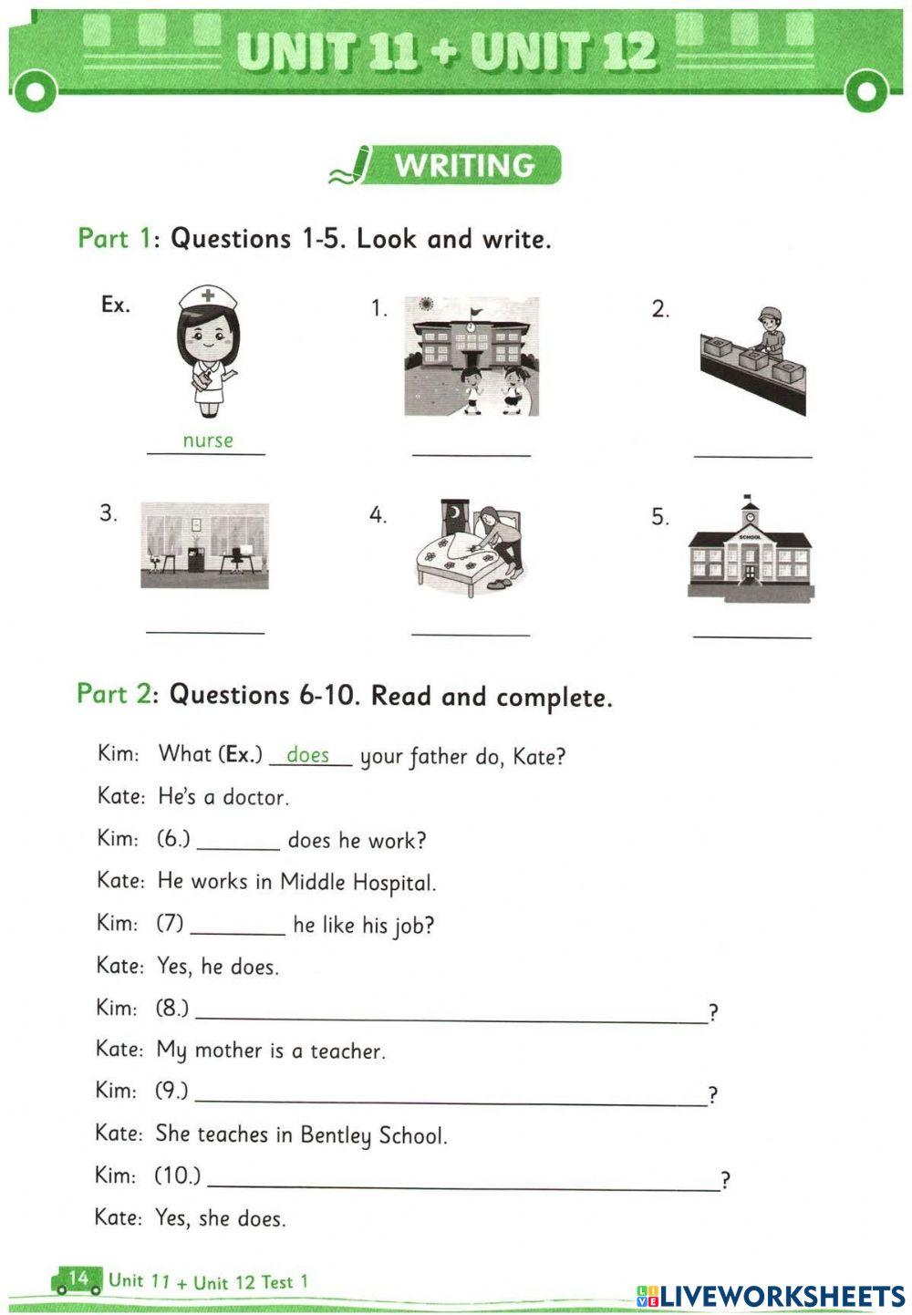 English4 activity | Live Worksheets