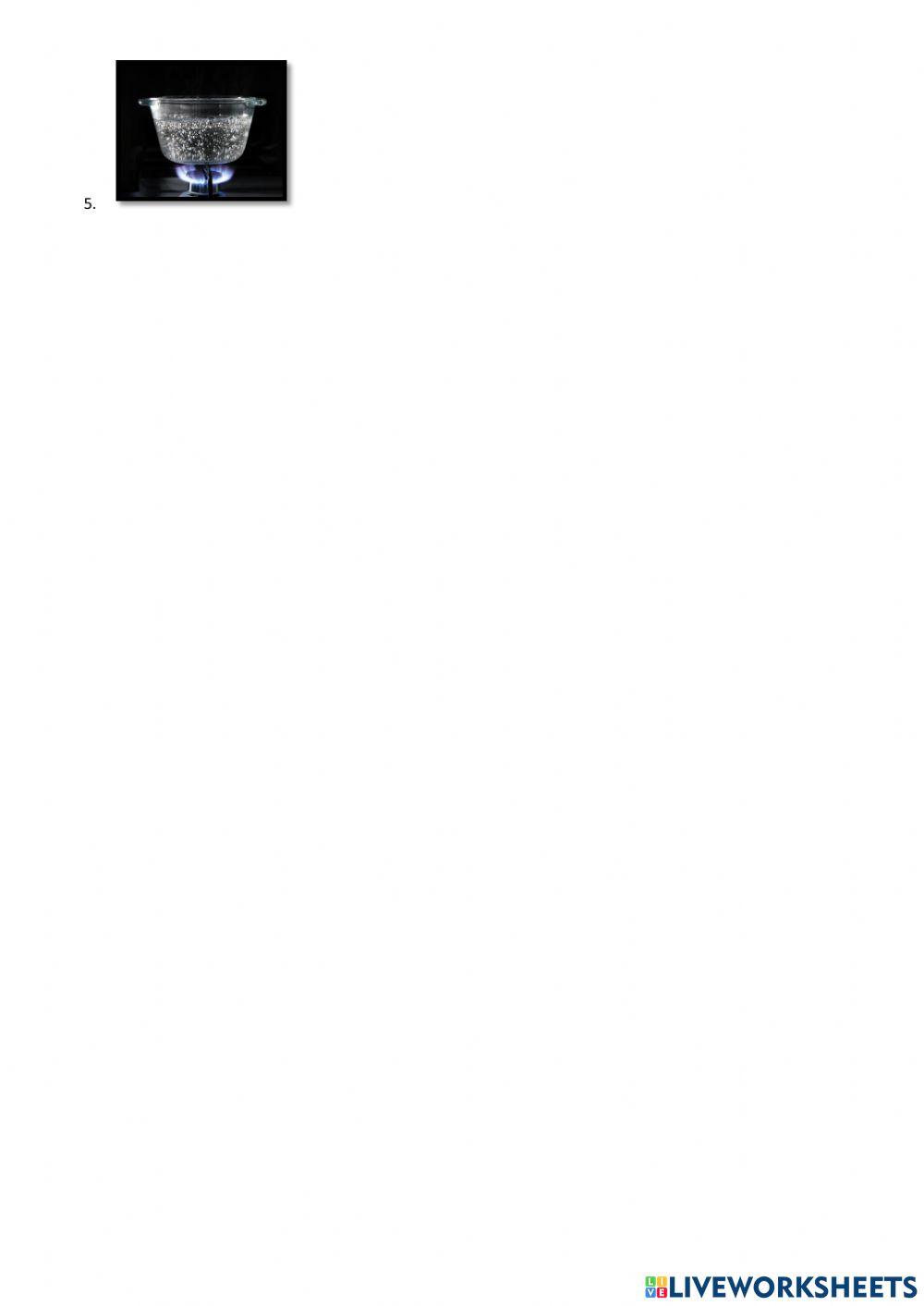 Condensation vs. Evaporation