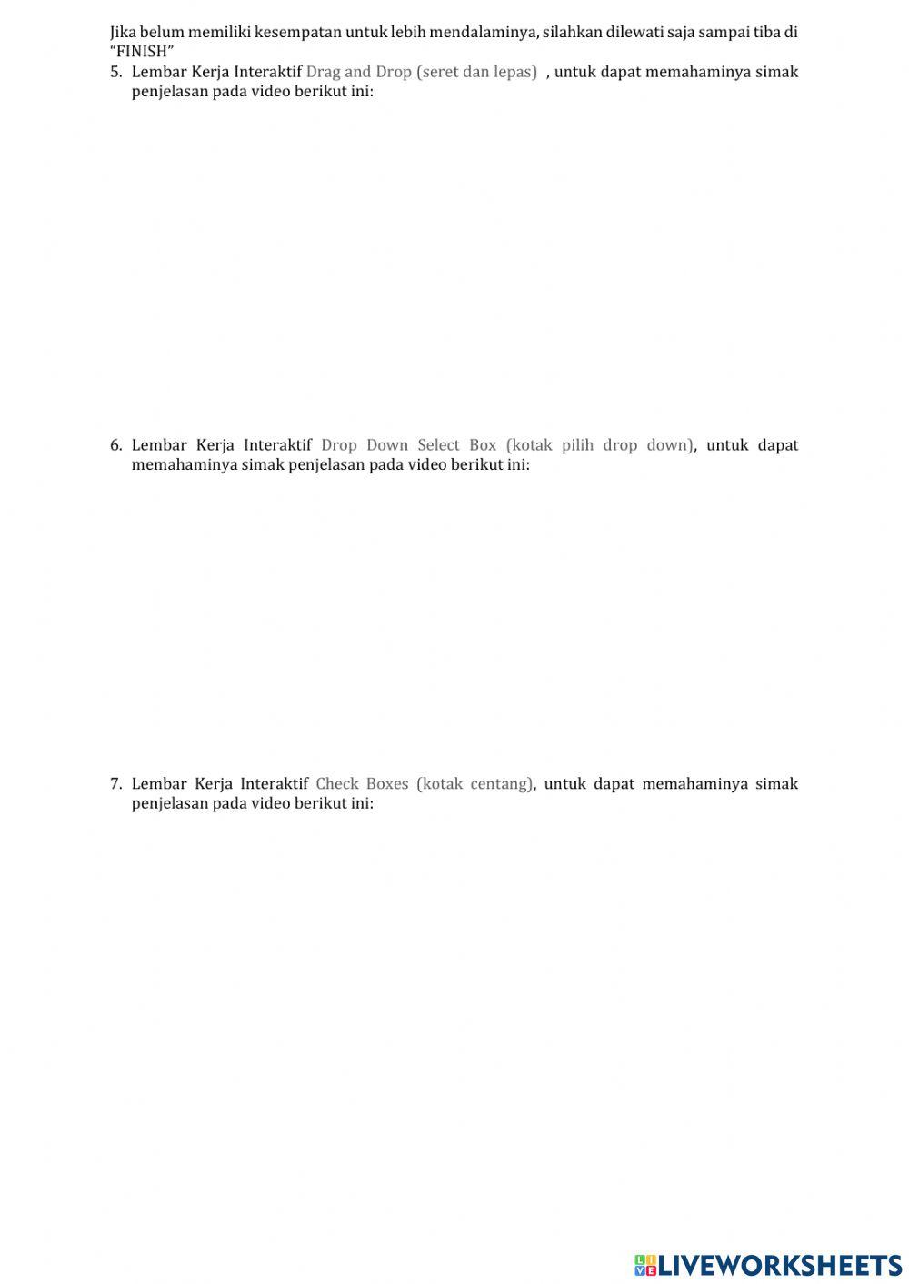 Materi Liveworksheets