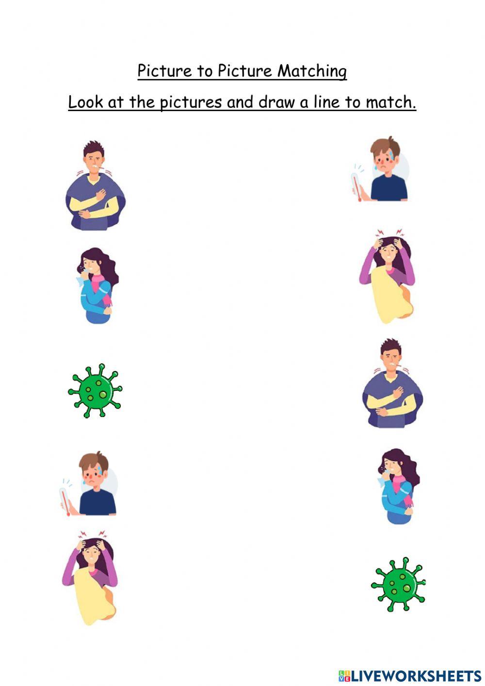 Germs Picture Matching