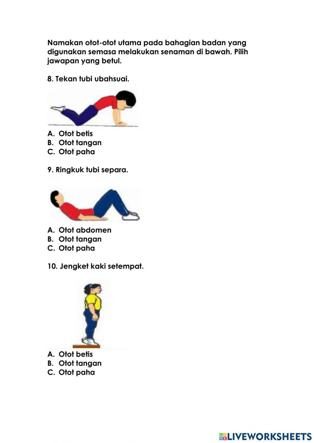 Pentaksiran Sumatif Pendidikan Jasmani Tahun 2