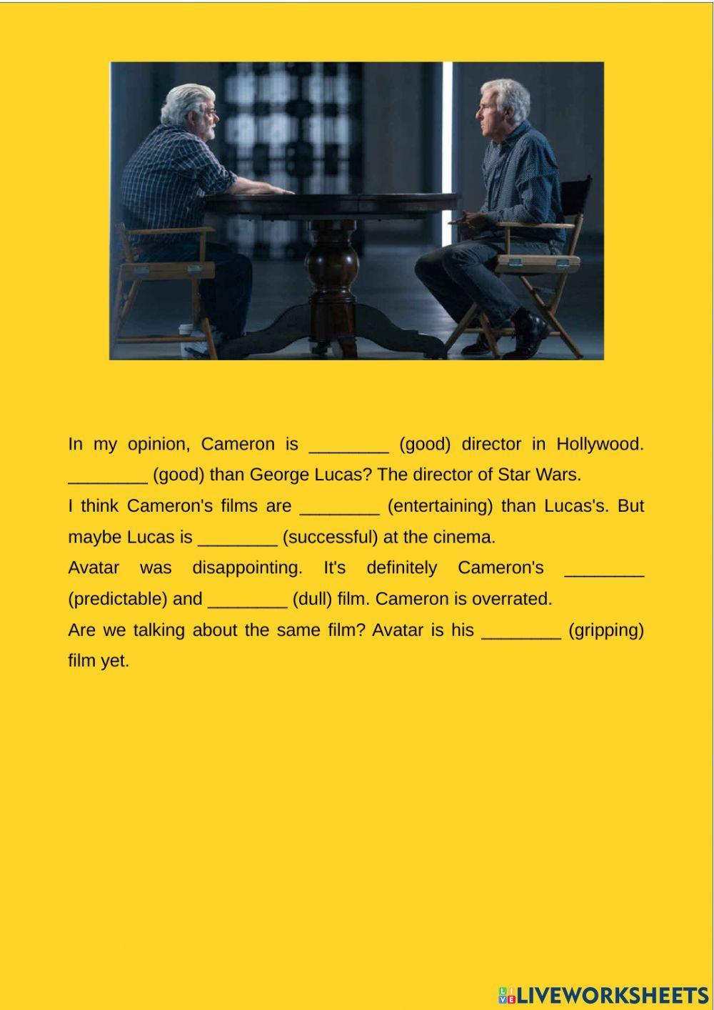 Escuela Miguel Cane  - Ingles - Superlativos y Comparativos