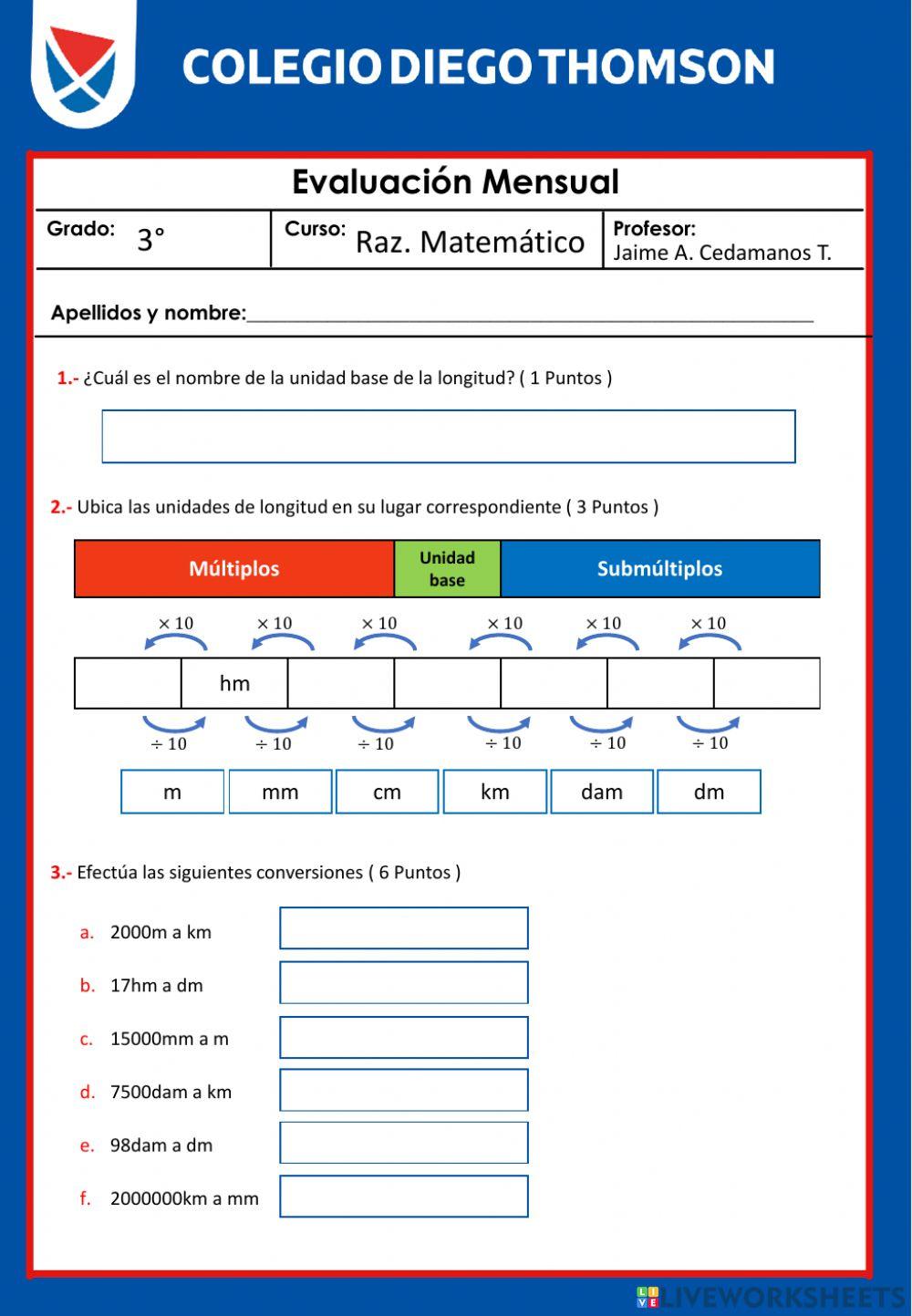 3ero - RM - Examen noviembre