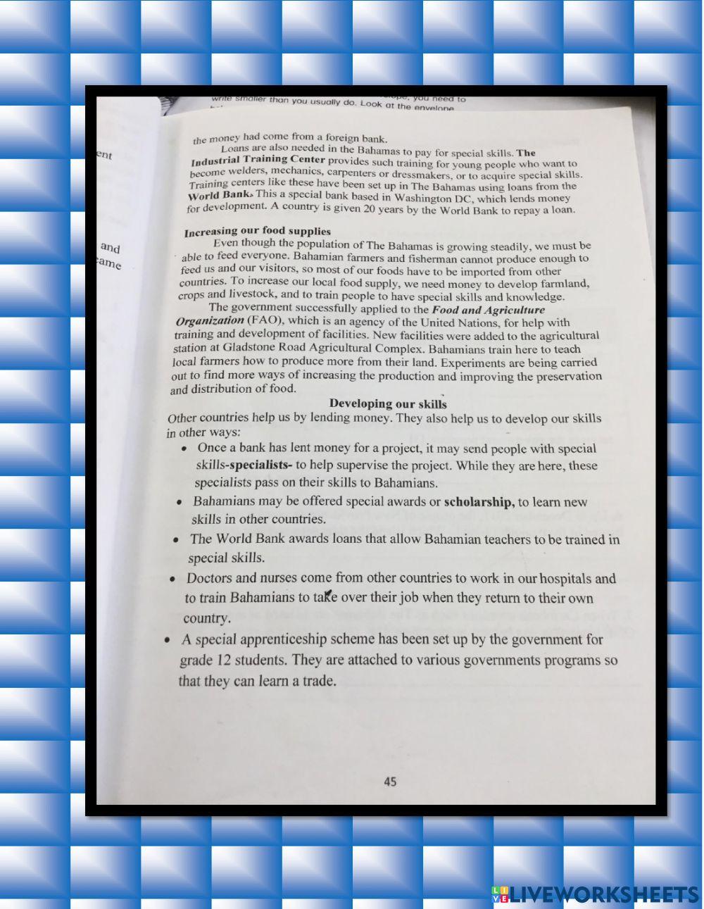 Our Governments Development