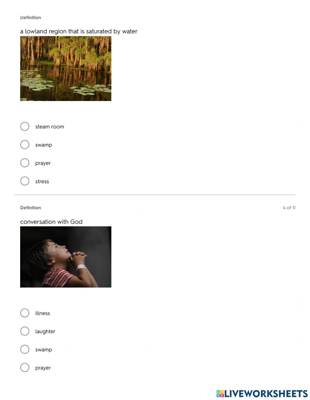 Quiz Vocabulary and Spelling -6
